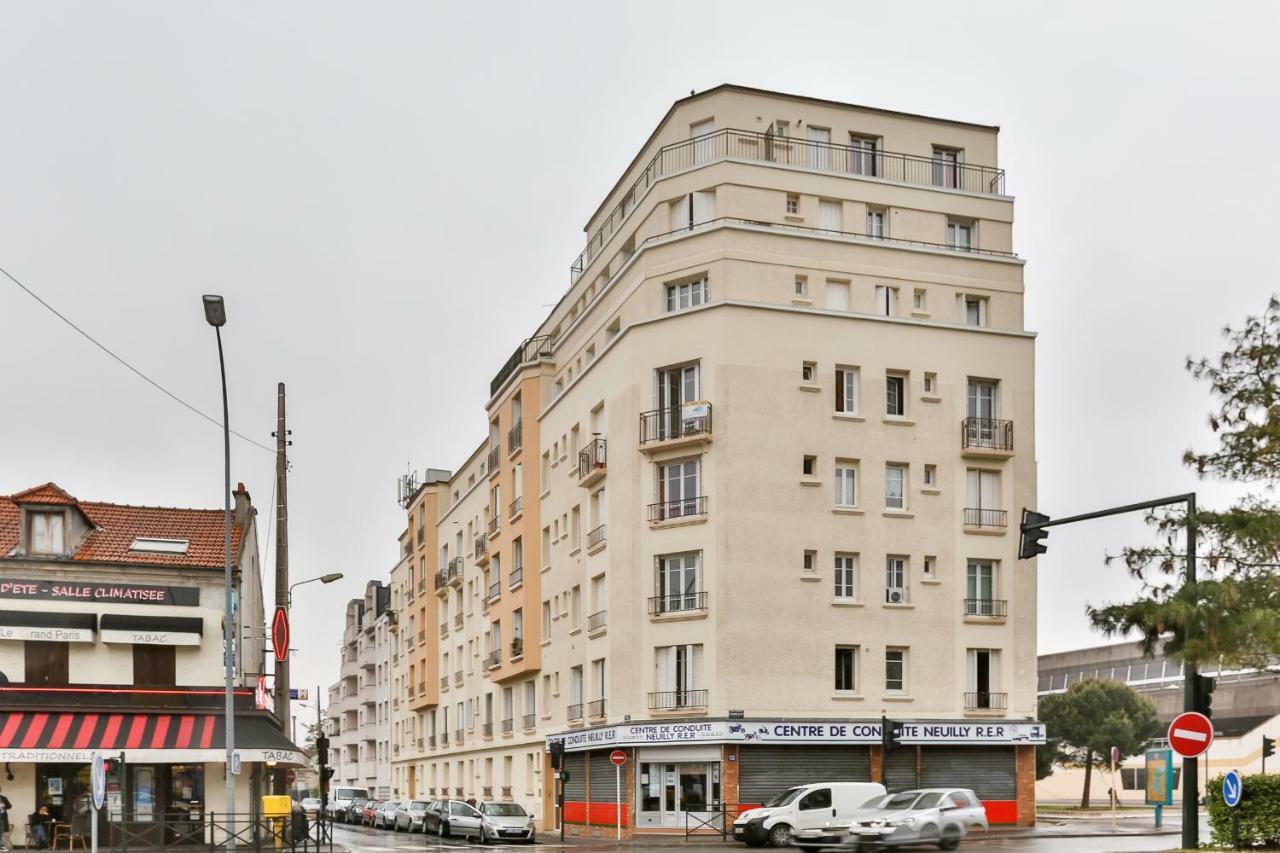 Studio Edgar Quinet Apartment Neuilly-Plaisance Exterior foto